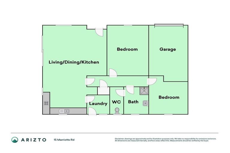 Photo of property in 1/15 Marriotts Road, North New Brighton, Christchurch, 8083