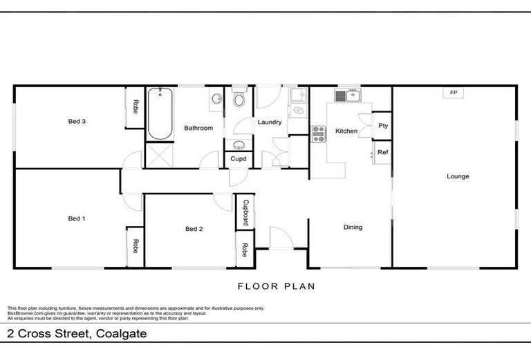 Photo of property in 8 Cross Street, Coalgate, 7673