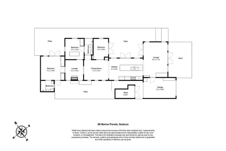 Photo of property in 69 Marine Parade, Seatoun, Wellington, 6022