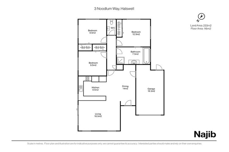 Photo of property in 3 Noodlum Way, Halswell, Christchurch, 8025