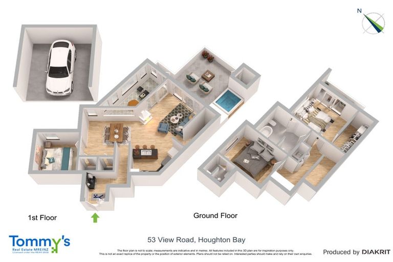 Photo of property in 53 View Road, Houghton Bay, Wellington, 6023