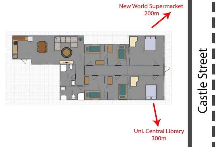 Photo of property in 275 Castle Street, Dunedin Central, Dunedin, 9016