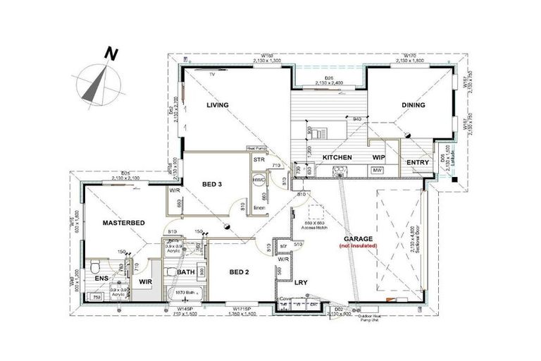 Photo of property in 8 Curtis Street, Woodend, 7610