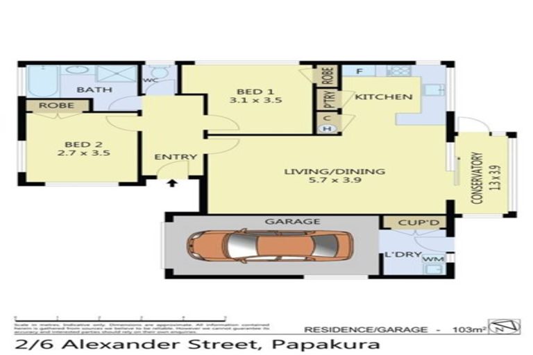 Photo of property in 2/6 Alexander Street, Papakura, 2110