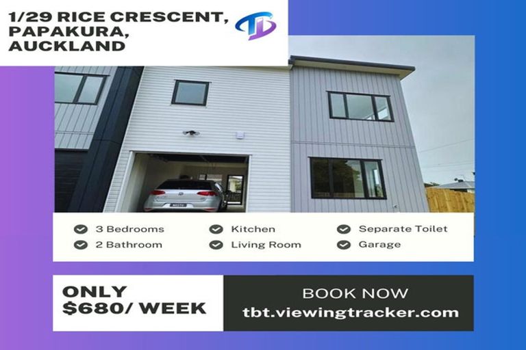 Photo of property in 29a Rice Crescent, Papakura, 2110