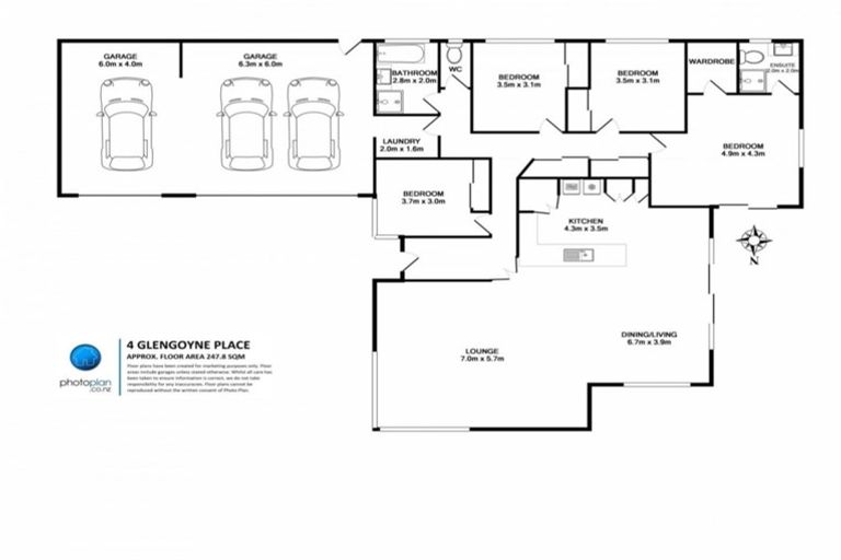 Photo of property in 4 Glengoyne Place, Rototuna, Hamilton, 3210