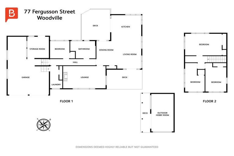 Photo of property in 77 Fergusson Street, Woodville, 4920