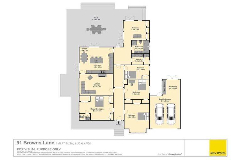 Photo of property in 91 Browns Lane, Flat Bush, Auckland, 2016