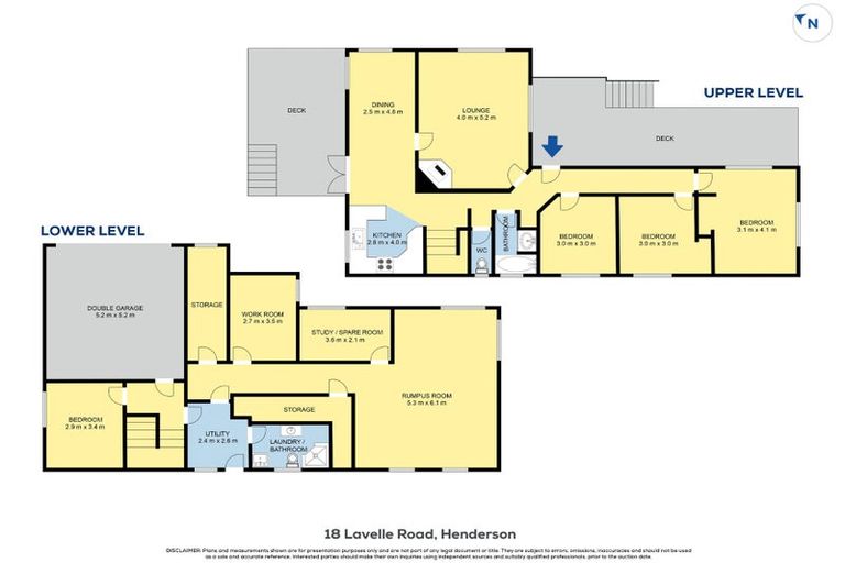 Photo of property in 18 Lavelle Road, Henderson, Auckland, 0612