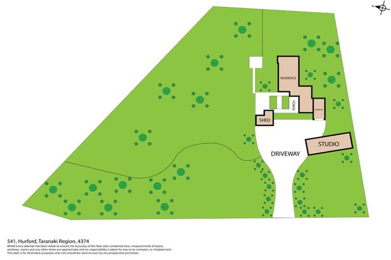 Photo of property in 541 Hurford Road, Hurford, New Plymouth, 4374