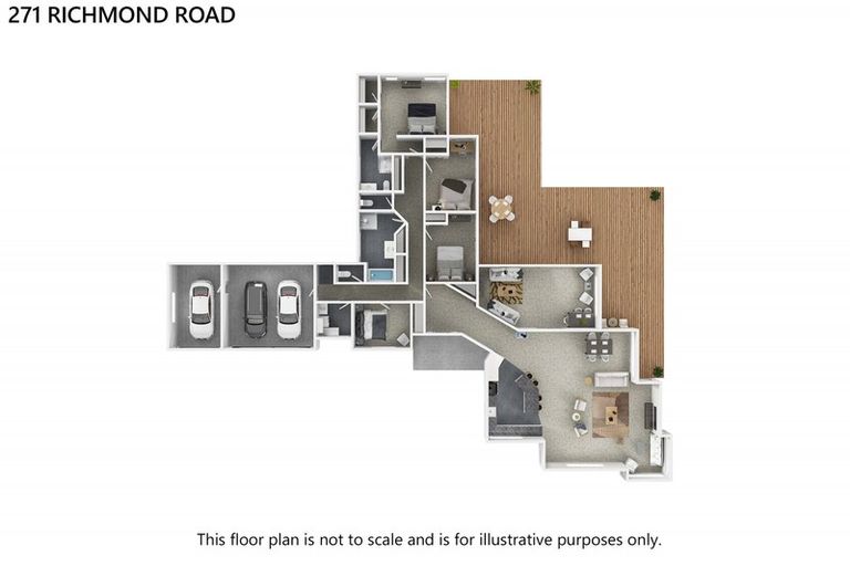 Photo of property in 271 Richmond Road, Lepperton, New Plymouth, 4373