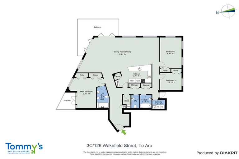 Photo of property in Commerce House, 3c/126 Wakefield Street, Te Aro, Wellington, 6011