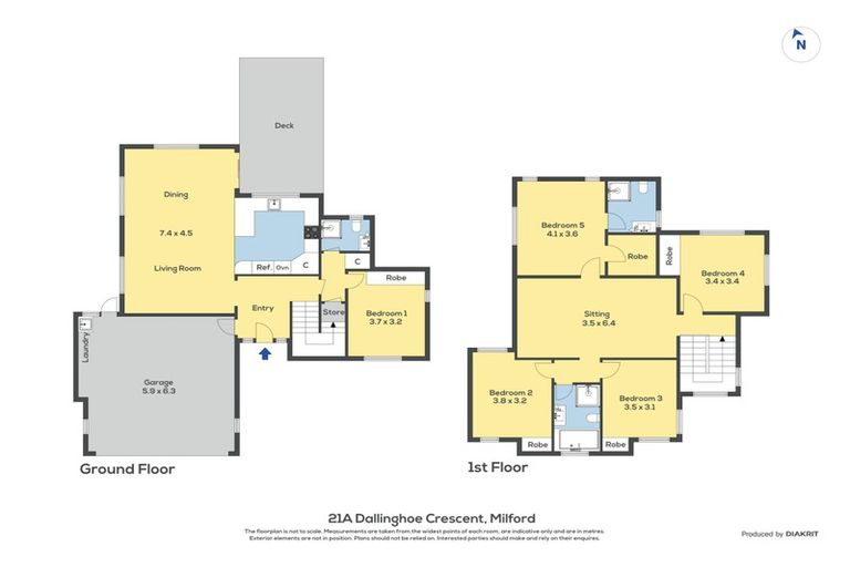 Photo of property in 21a Dallinghoe Crescent, Milford, Auckland, 0620