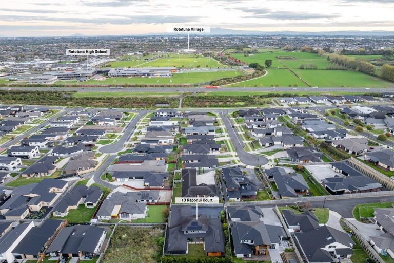 Photo of property in 13 Reponui Court, Rototuna North, Hamilton, 3210