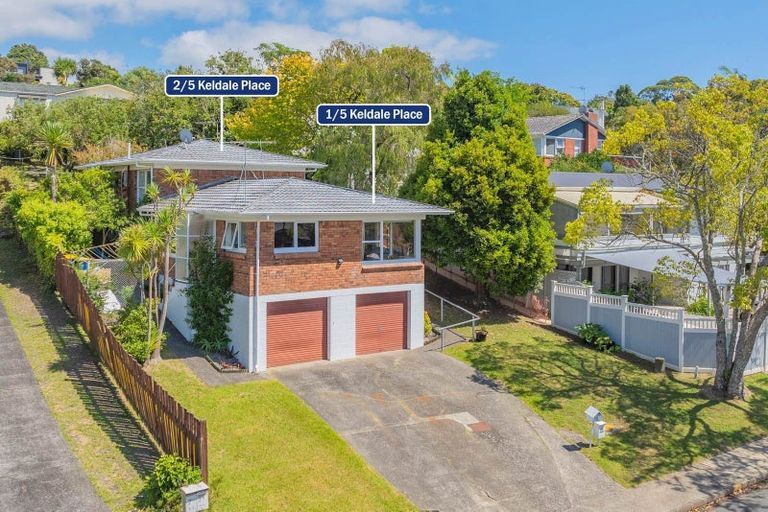 Photo of property in 1/5 Keldale Place, Forrest Hill, Auckland, 0620
