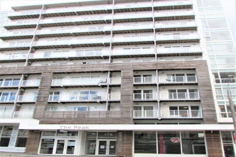 Photo of property in The Peak Apartments, 1001/170 Taranaki Street, Te Aro, Wellington, 6011