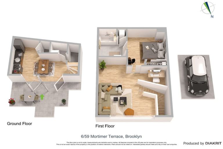Photo of property in 6/59 Mortimer Terrace, Brooklyn, Wellington, 6021