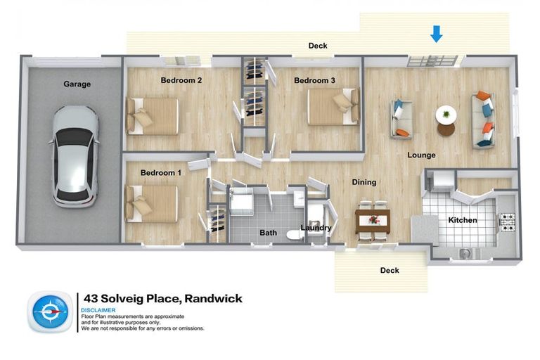 Photo of property in 2/43 Solveig Place, Randwick Park, Auckland, 2105