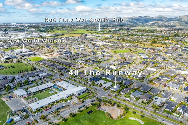 Photo of property in 40 The Runway, Wigram, Christchurch, 8042
