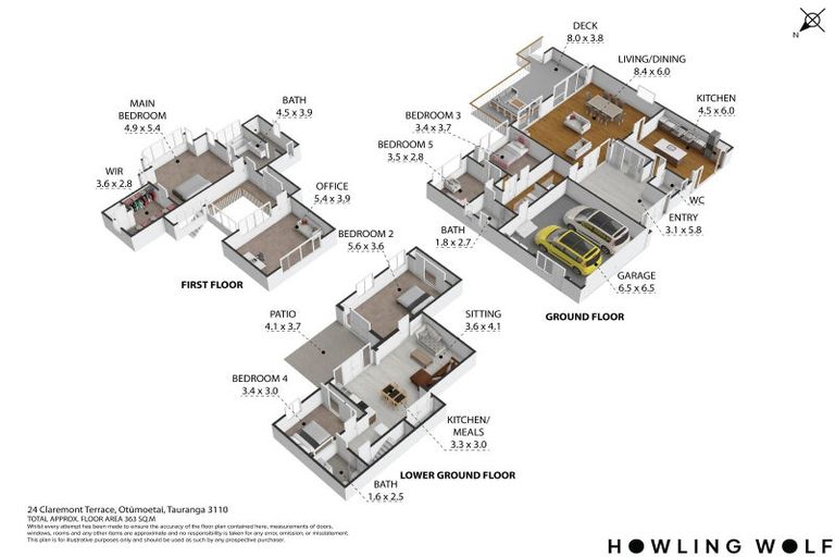 Photo of property in 24 Claremont Terrace, Otumoetai, Tauranga, 3110