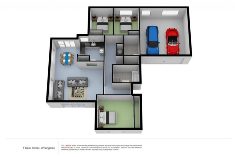 Photo of property in 1 Kelsi Street, Tawhero, Whanganui, 4501