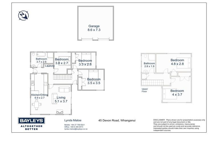 Photo of property in 45 Devon Road, Springvale, Whanganui, 4501