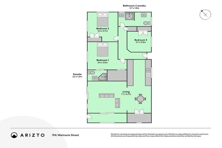 Photo of property in 19a Waimarie Street, Nawton, Hamilton, 3200