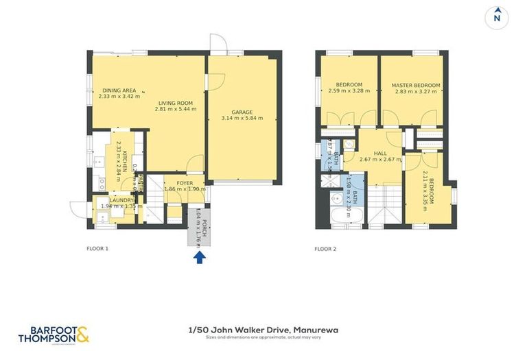 Photo of property in 1/50 John Walker Drive, Manurewa, Auckland, 2102