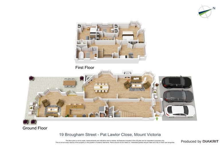 Photo of property in 19 Brougham Street, Mount Victoria, Wellington, 6011