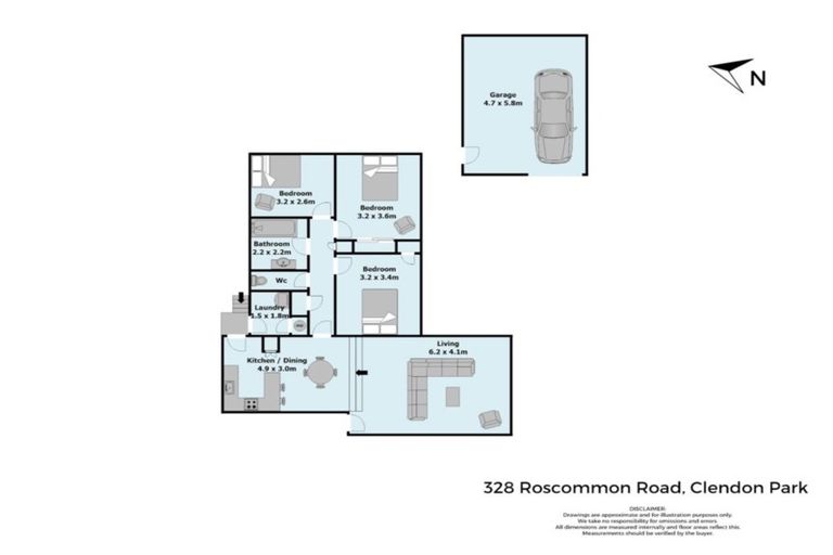 Photo of property in 328 Roscommon Road, Clendon Park, Auckland, 2103