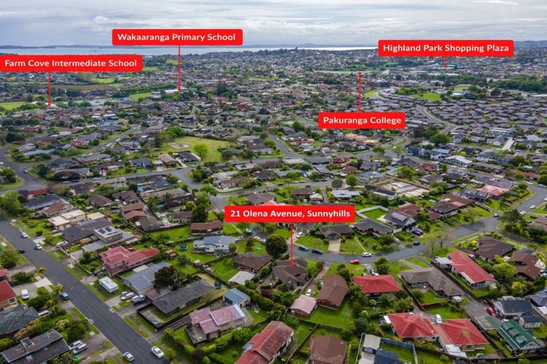 Photo of property in 21 Olena Avenue, Sunnyhills, Auckland, 2010
