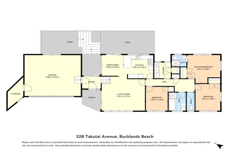 Photo of property in 32b Takutai Avenue, Bucklands Beach, Auckland, 2012