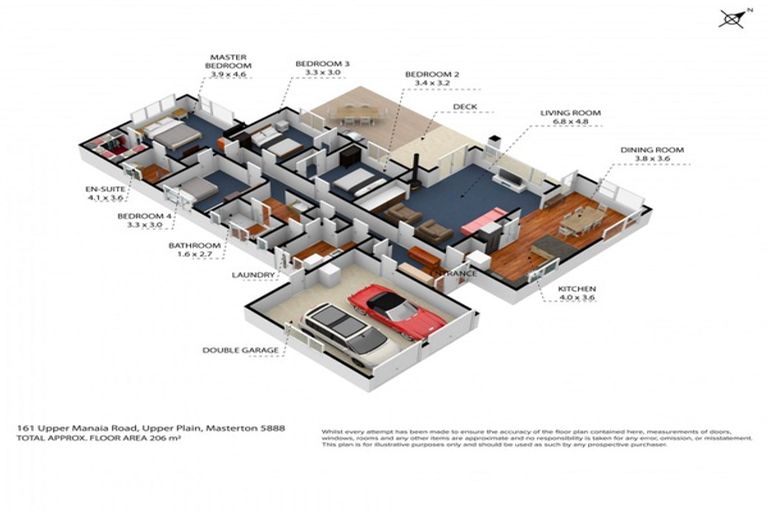 Photo of property in 161 Upper Manaia Road, Upper Plain, Masterton, 5888