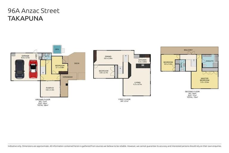 Photo of property in 96a Anzac Street, Takapuna, Auckland, 0622