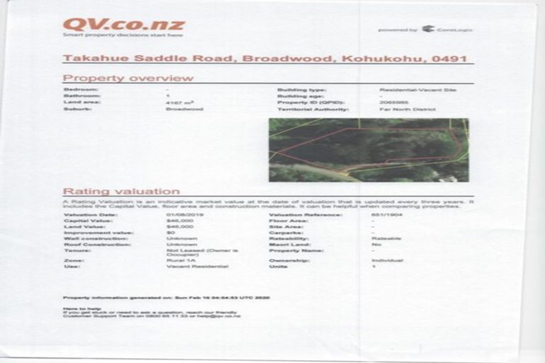 Photo of property in 66 Takahue Saddle Road, Broadwood, Kohukohu, 0491