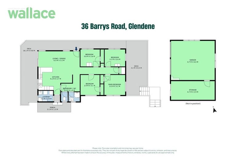 Photo of property in 36 Barrys Road, Glendene, Auckland, 0602