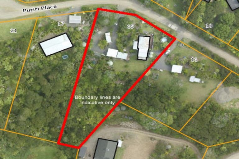 Photo of property in 15 Puriri Place, Tuateawa, Coromandel, 3583