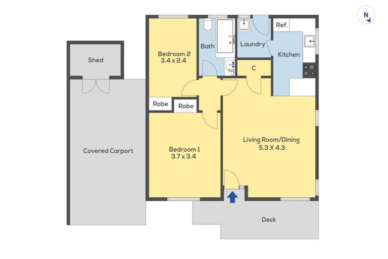 Photo of property in 2/1 Matua Place, Clendon Park, Auckland, 2103