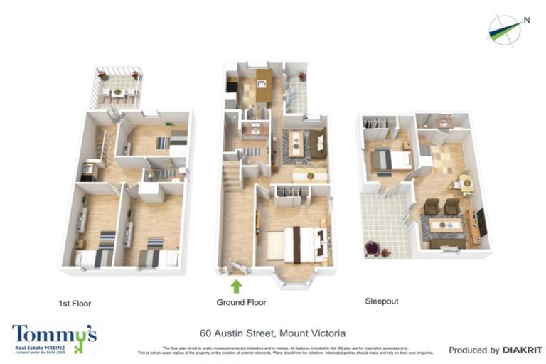 Photo of property in 60 Austin Street, Mount Victoria, Wellington, 6011