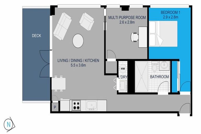 Photo of property in 203/10 Auburn Street, Takapuna, Auckland, 0622