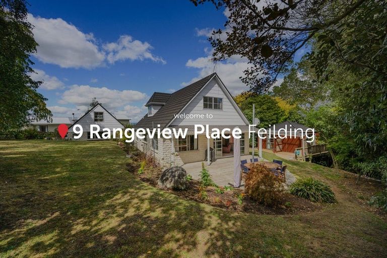 Photo of property in 9 Rangeview Place, Feilding, 4702