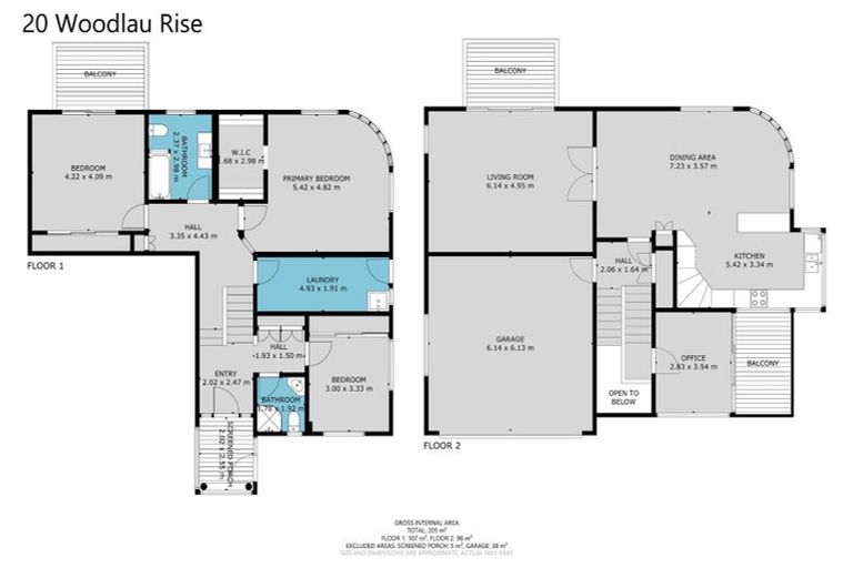 Photo of property in 20 Woodlau Rise, Huntsbury, Christchurch, 8022