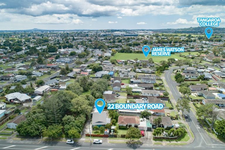Photo of property in 22 Boundary Road, Clover Park, Auckland, 2019