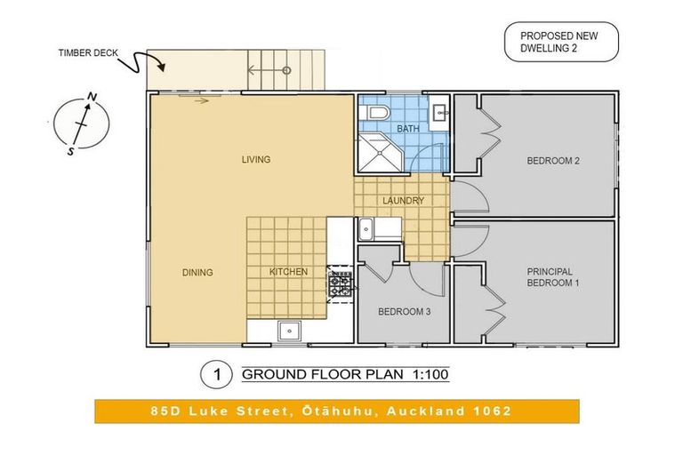 Photo of property in 85a Luke Street, Otahuhu, Auckland, 1062