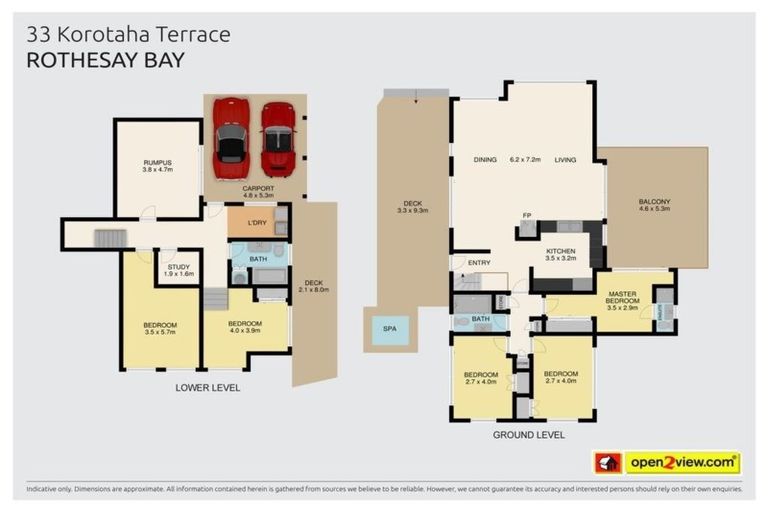 Photo of property in 2/33 Korotaha Terrace, Rothesay Bay, Auckland, 0630