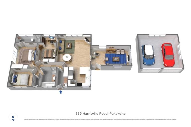 Photo of property in 559 Harrisville Road, Buckland, Pukekohe, 2677