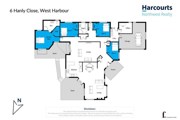 Photo of property in 6 Hanly Close, West Harbour, Auckland, 0618