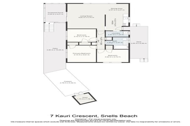 Photo of property in 7 Kauri Crescent, Snells Beach, 0920