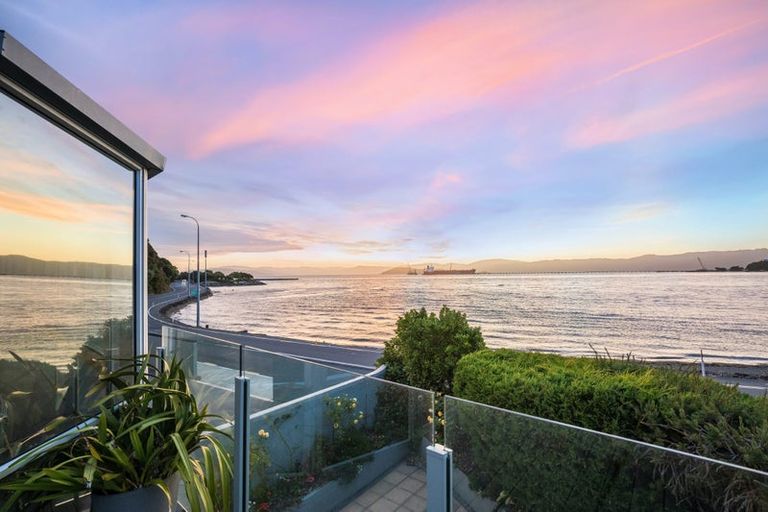 Photo of property in 1a Gill Road, Lowry Bay, Lower Hutt, 5013