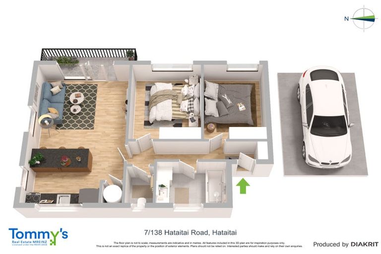 Photo of property in 7/138 Hataitai Road, Hataitai, Wellington, 6021